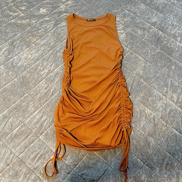 Fashion Nova Dresses & Skirts - Burnt Orange Casual Dress